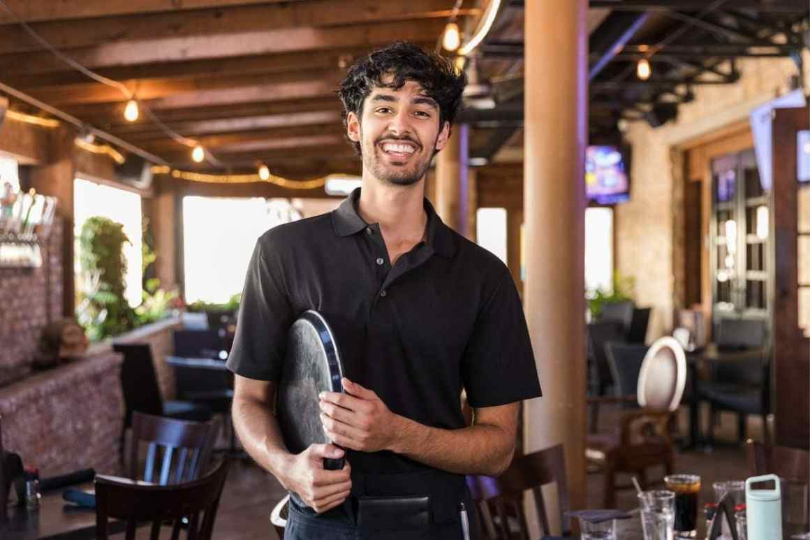 Erfahrenes Personal im guten Steakhouse