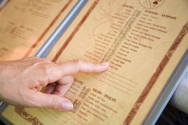 Speisekarten selber machen - darauf ist zu achten