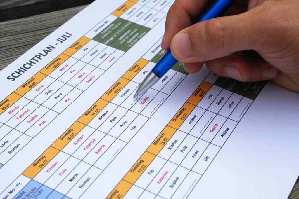 (320) Dienstpläne schreiben für Profis