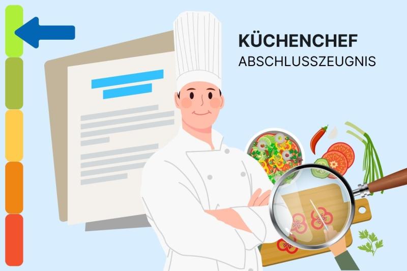 Arbeitszeugnis Küchenchef Sehr gut kostenlose Vorlage, Muster
