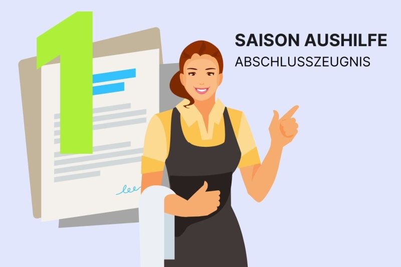 Zeugnis Aushilfe Saisonkraft im Biergarten Vorlage Musterzeugnis Abschlusszeugnis Befristeter Vertrag