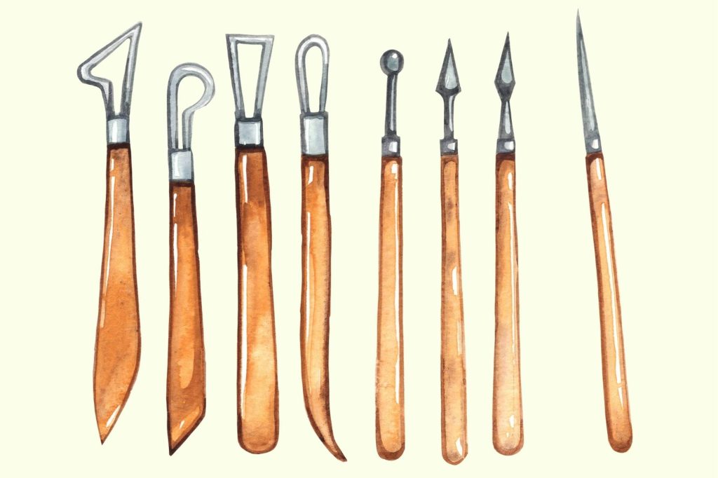 Schnitz-Werkzeug für Früchte