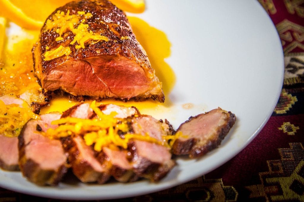 Klassische Garnitur - Ente à l’orange