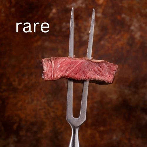 Fleisch Garstufe rare