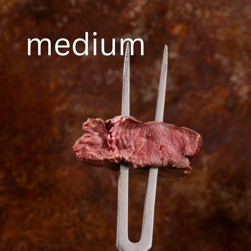 Fleisch Garstufen Medium