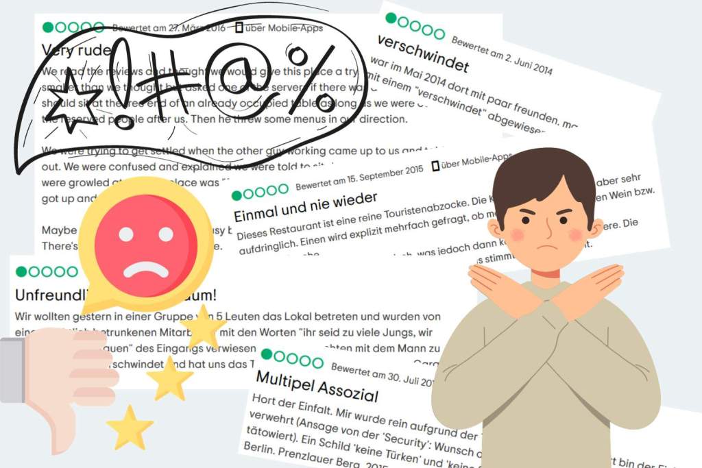 (363) Schlechte Bewertungen und was man daraus lernen kann