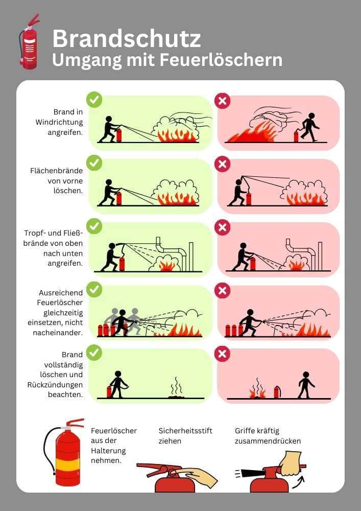 Handhabung von Feuerlöschern PDF