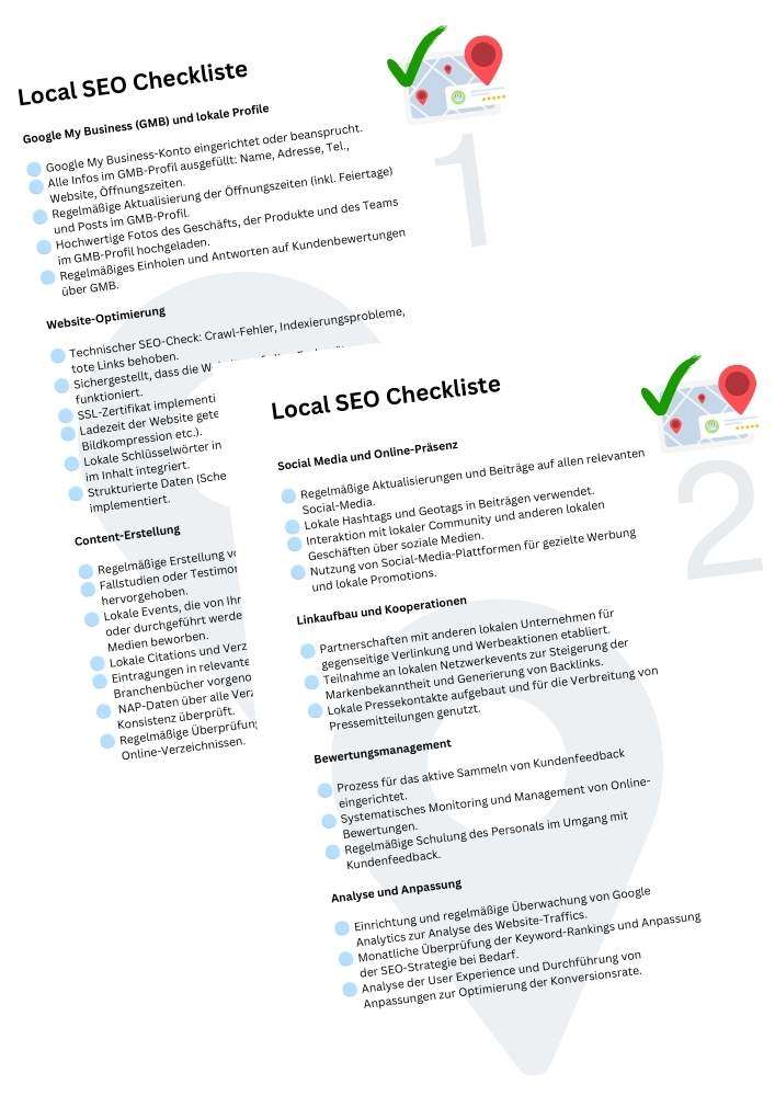 Lokal SEO Checkliste kostenloser Download