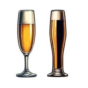 Biergläser Übersicht: Bierflöte