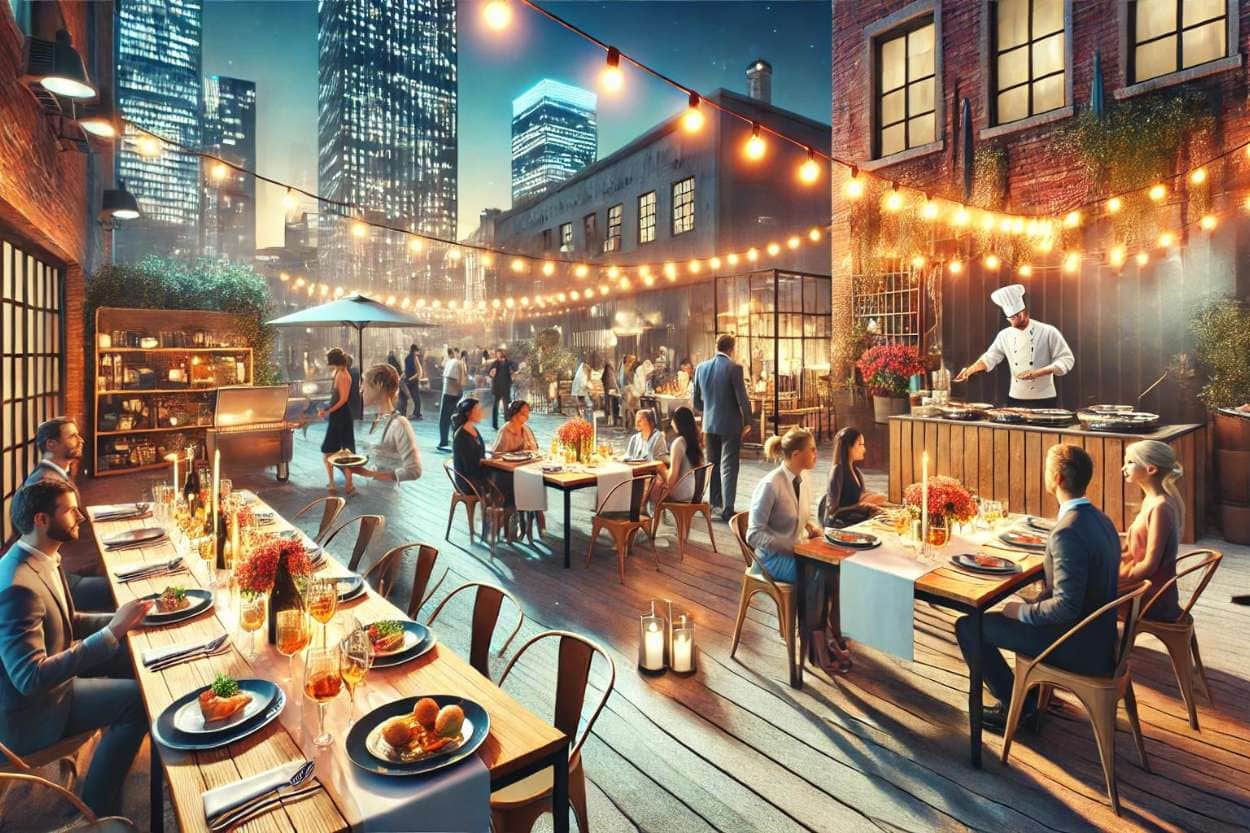 Innovative gastronomische Konzepte: Pop-up Restaurant