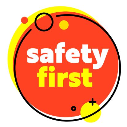 Pflichten und Gesetze in der Gastronomie: Safety first Icon