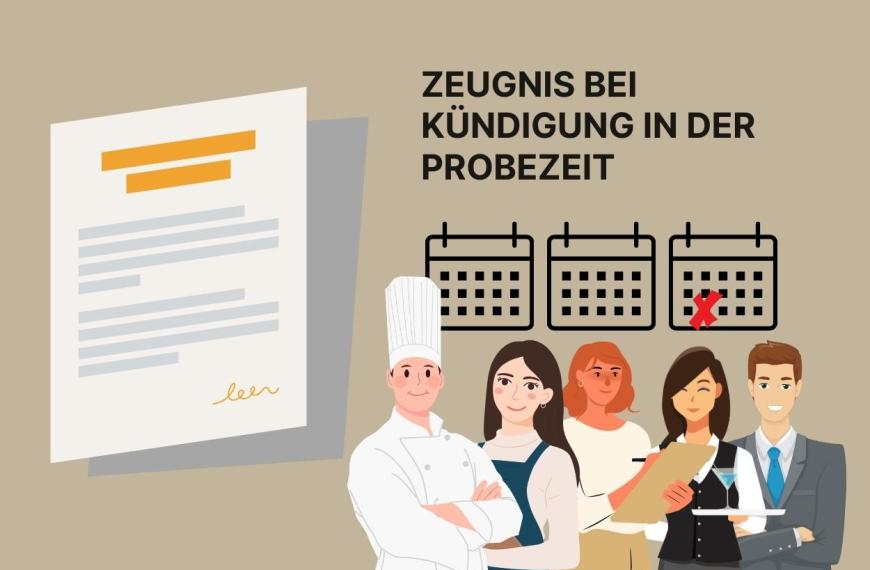Arbeitszeugnis Kündigung Probezeit Vorlage Muster