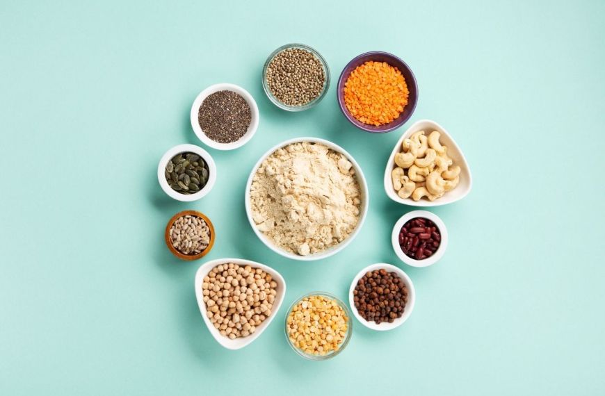 Pflanzliche Eiweißquellen