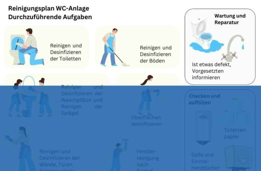 Download Schautafel How to WC-Anlage reinigen HACCP