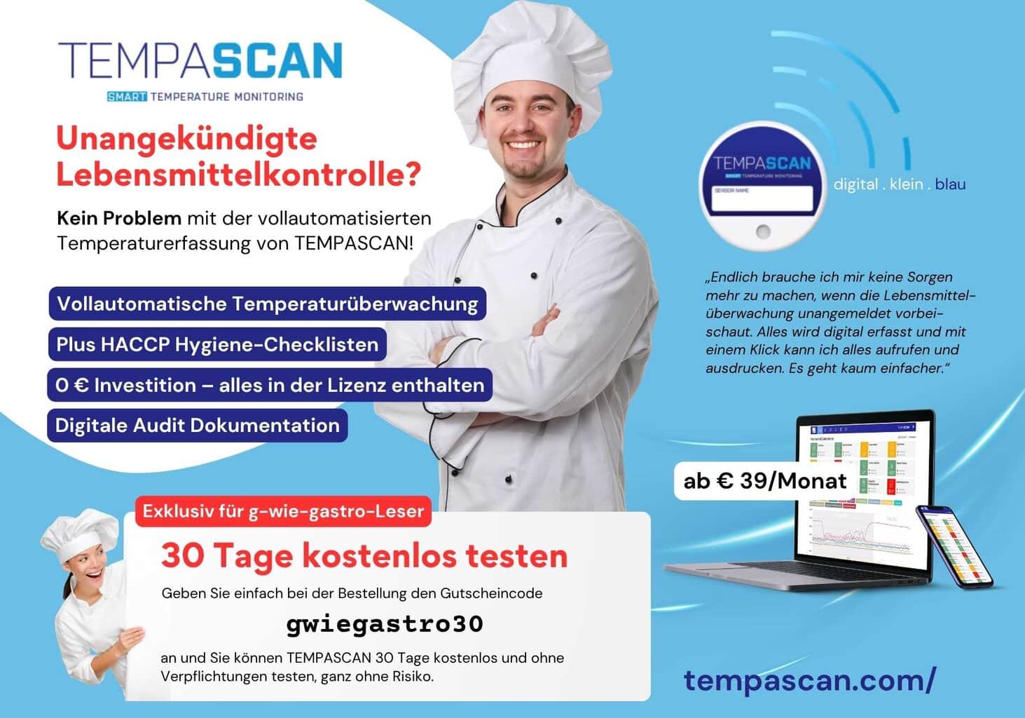 Werbebanner Tempascan