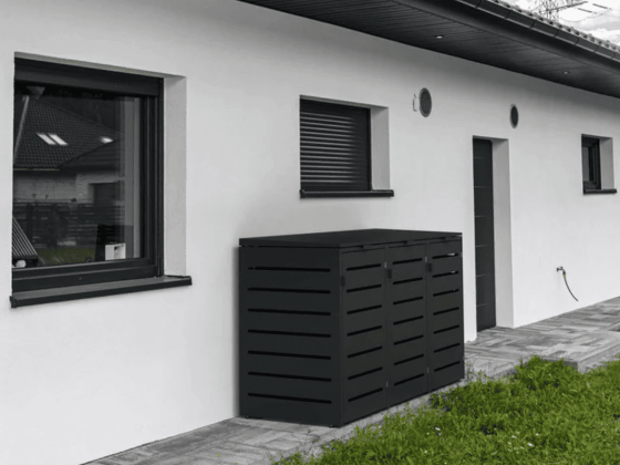 Mülltonnenbox Pflege