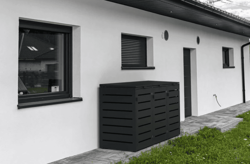 Mülltonnenbox Pflege