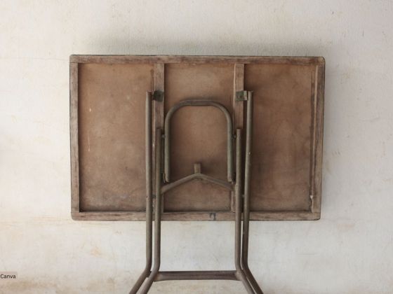 Klappbare Gastrotische