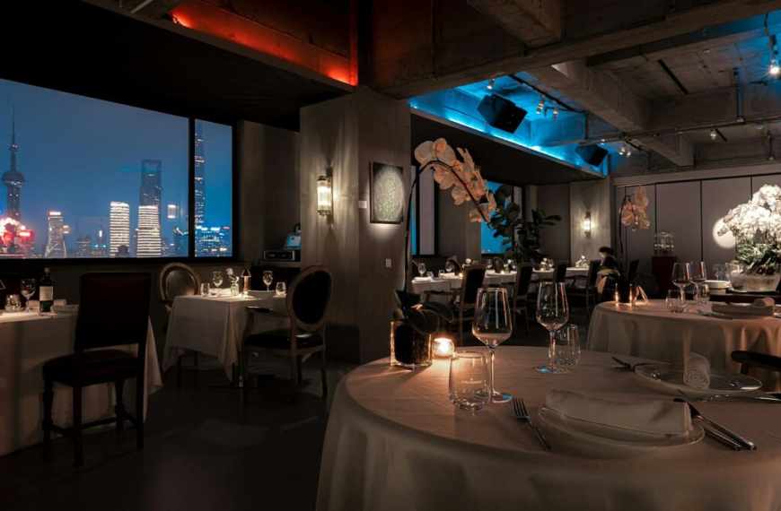 Luxuriöse Einrichtung in der Gastronomie